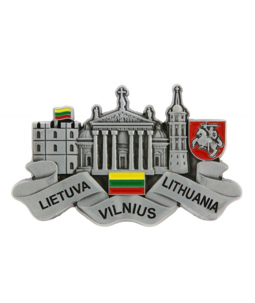 Magnetas Vilnius su Katedra ir Gedimino pilies bokštu